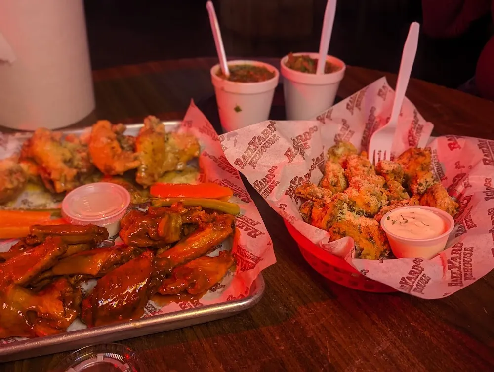 Buffalo Wings Fried Mushrooms